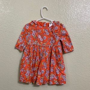 Oranger floral dress